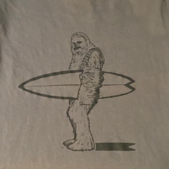 Chewbacca Surf T-Shirt - Men’s Medium - Picture 2 of 3